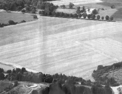 Blick auf das für das gemeinsame Gewerbegebiet vorgesehene Gelände "Groppenbruch", das sich westlich an das vorhandene Gewerbegebiet Achenbach anschließt.  Foto: Oskar Neugebauer